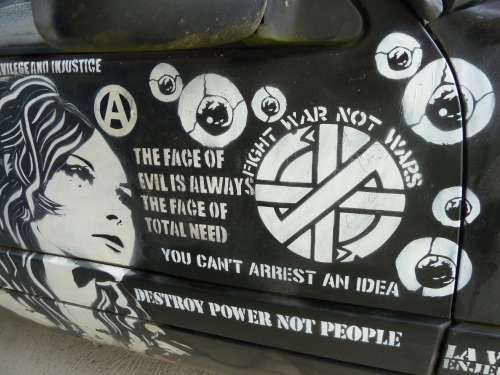 curious-dee:  pop-punk-prince:  glamourpuke:  jtheantiproduct:  My car  omfg crust car !!  oh god someone made a car into a punk vest you’re in too deep friend  wow 