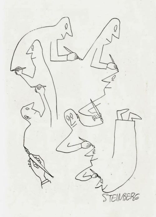 b22-design: Saul Steinberg - 1950s
