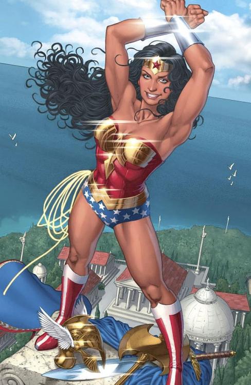 angryampersand: “I made this grand decision to draw comics because I loved Wonder Woman, and I