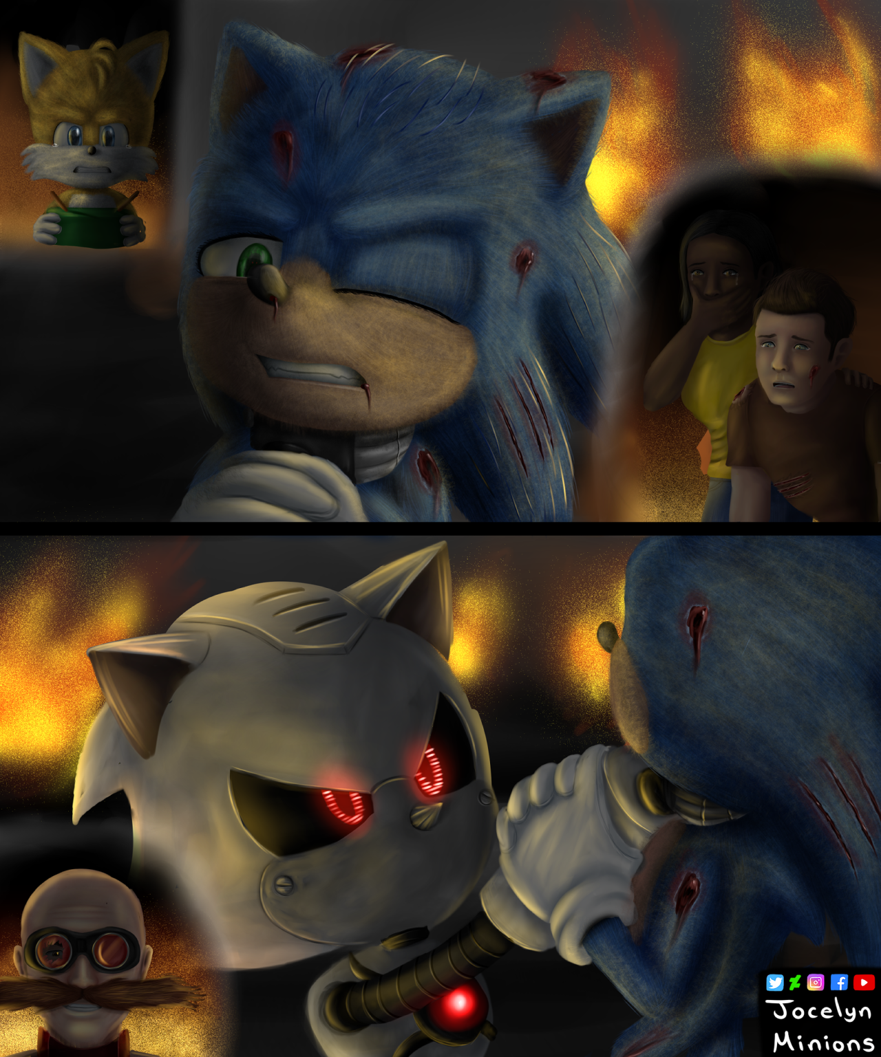 This Is Tinky Winky As Hyper Sonic Sonic 3 Movie.! by LiamHnath on  DeviantArt