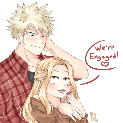 bnha-bitch: An anonymous bakucamie commission! This ship is actually a guilty pleasure of mine