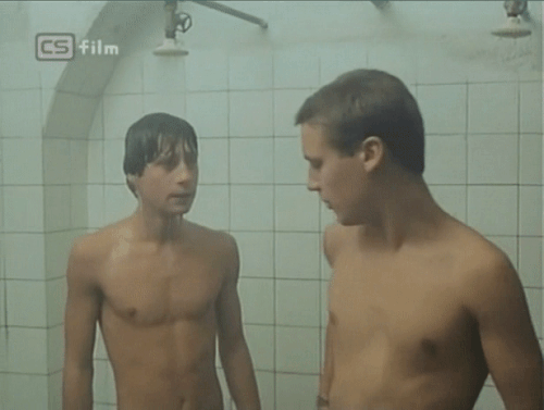 czech-them-out:    Pavel Kříž and David Matásek in Zámek Nekonečno (1984)   