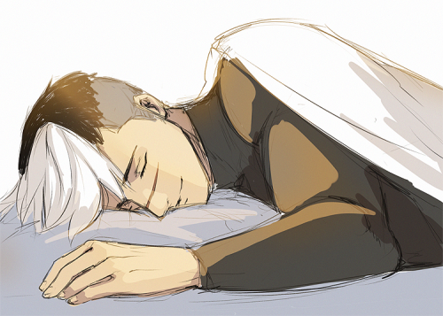 twentymarches:peaceful sleeping space dad