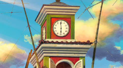 ghibli-collector: Hue Cycle Skies of Studio Ghibli’s From Up On Poppy Hill - Dir. Goro Miyazak