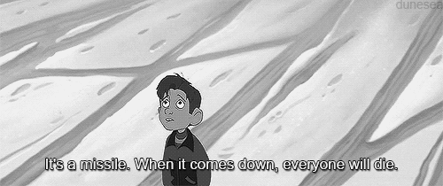 ashleyapathy:  Heartbreaking Moments: 6/7 ~ The Iron Giant Sacrificing Himself (The