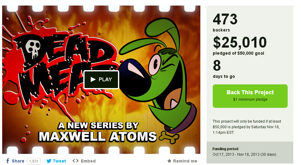 protaq:  ok now since bee and puppycat is funded everyone should fund dead meat because