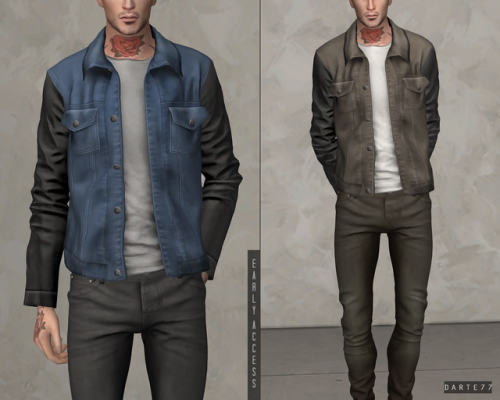 darte77: Bomber Jacket with Fur Collar - Early Access- 18 swatches- All maps- HQ mod compatible- B