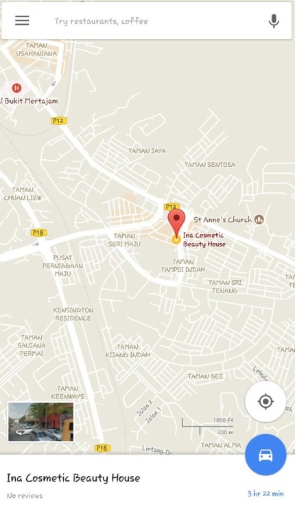 inabeautyhouse: Ina Beauty House Kedai kami terletak di bukit mertajam. Boleh tengok maps ni. Kami m