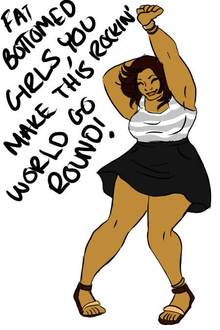 toolman62lost: jessismessybrain:  I’m bad at being ashamed of my body….and I