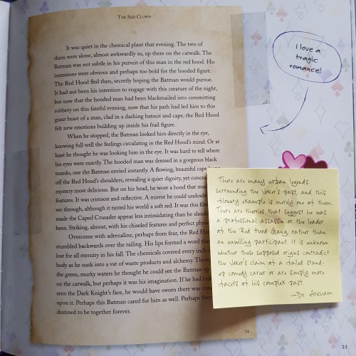 Ok So I Have This Book Called “The World According To The Joker” Its A Little And Quirky Book.