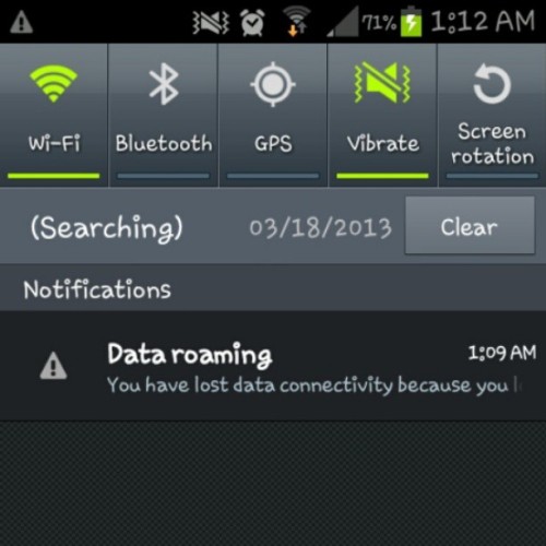 Oooou tell me my dad did not just greezed me by suspending my phone right now.