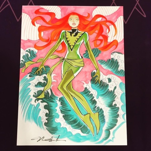 mindyleedoodles:#jeangrey commish @alamocitycomiccon @sequenceart