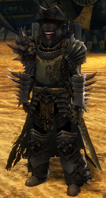 My obligatory, edgy human warrior. Screenshots are of my warrior, Capt Keiji.