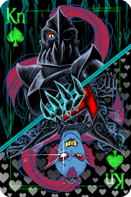 sonjalikestodraw:♠️ Knight of Hopes and Spades ♠️  (UNDERTALE Spoilers)