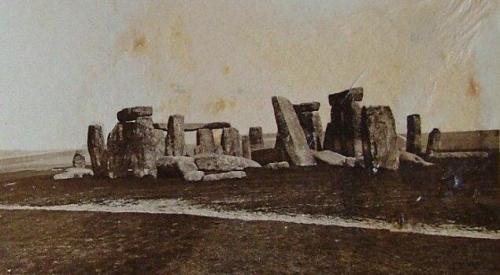 fremsley: “A very early photo of Stonehenge before restoration, in 1877, by Philip Rupert Acot