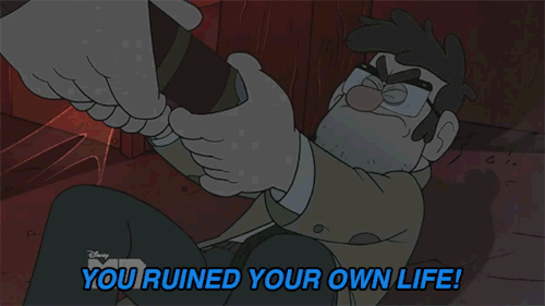 randommindtime: EMOTIONAL BAGGAGE, Dipper.  He was hiding EMOTIONAL BAGGAGE.