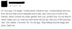 cognitivedissonance:  cringepics:  iconic  This is it. This perfectly sums up the “nice guy” entitlement fuckery. 