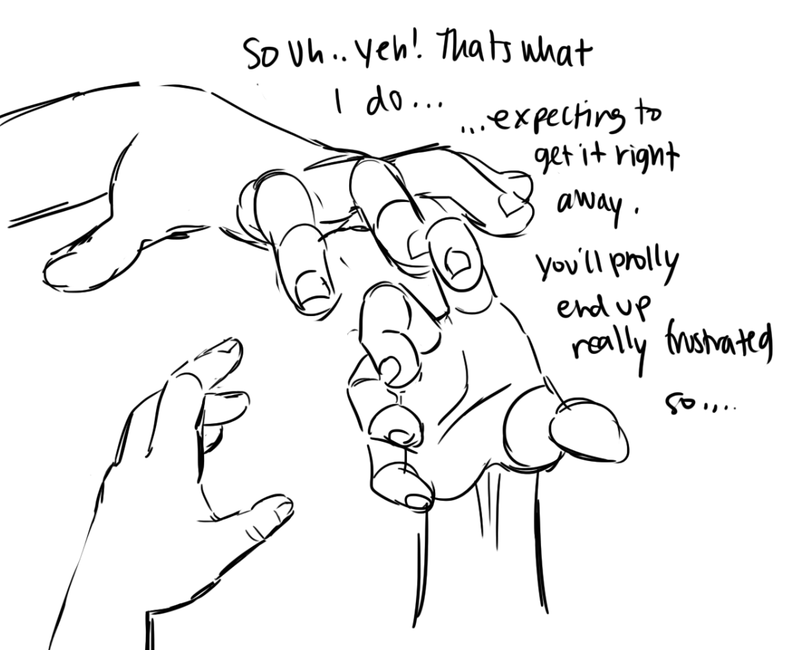 i get a lot of asks to do a hand tutorial but im REALLY bAD AT EXPLAINING THINGS