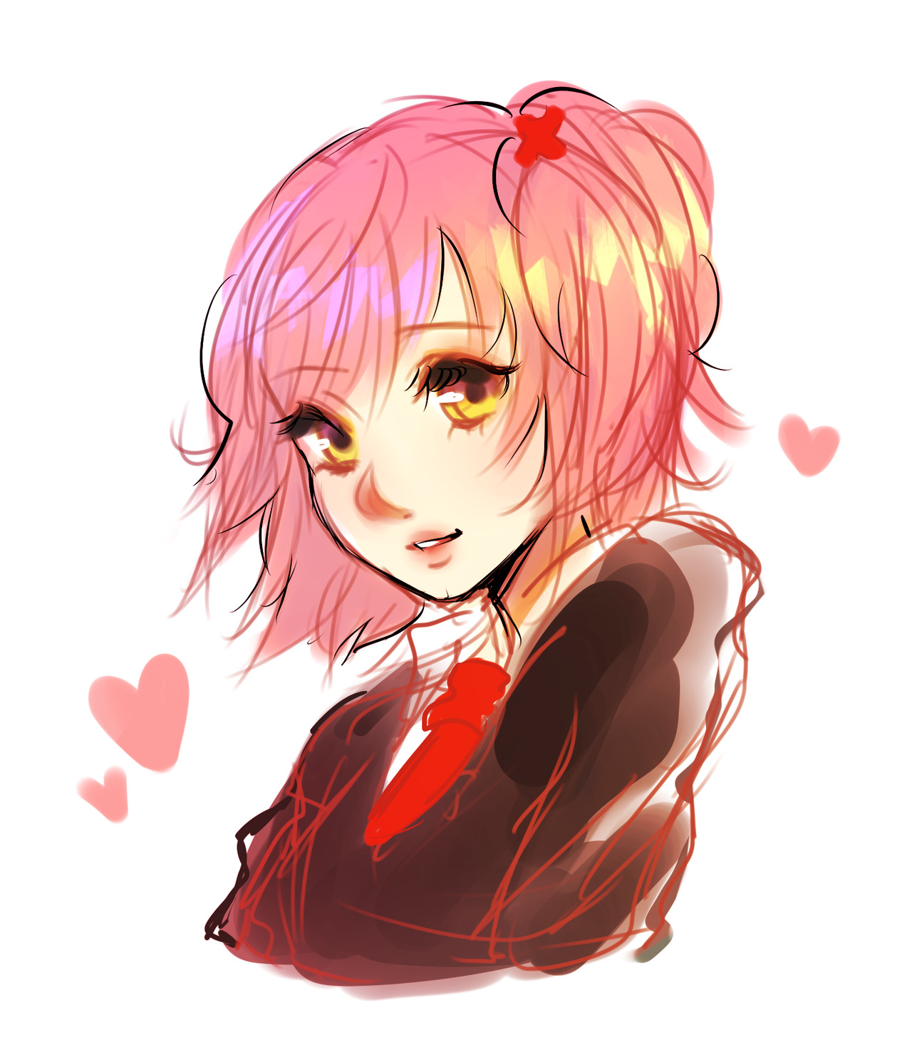 Pink-Haired protags from my childhood - Tumblr Pics