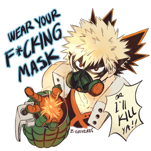 Masked HeroesHello guys!I hope you like these designs! I bet Midoriya’s mom did his mask, and Todoro