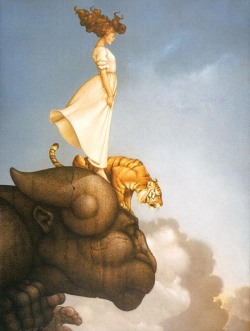  Sky Meditation by Michael Parkes 