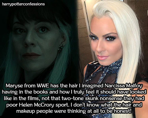 harry confessions. — Maryse from hair I imagined Narcissa ...