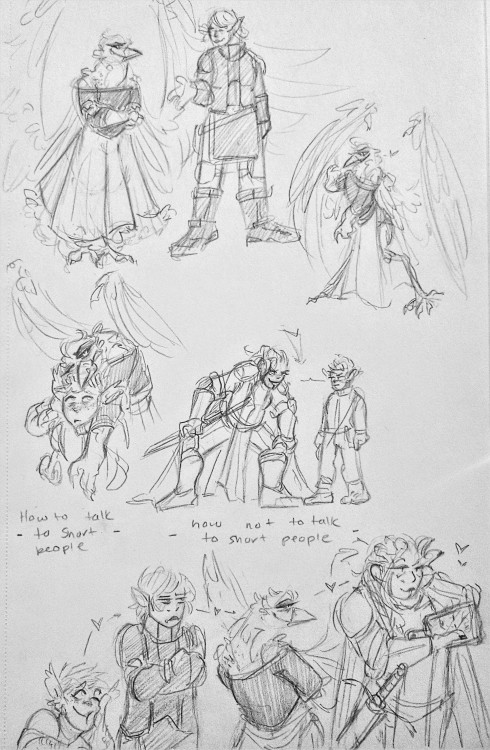 More DND doodles, significantly less Prometheus, far more of her equally pissy and bitchy brother