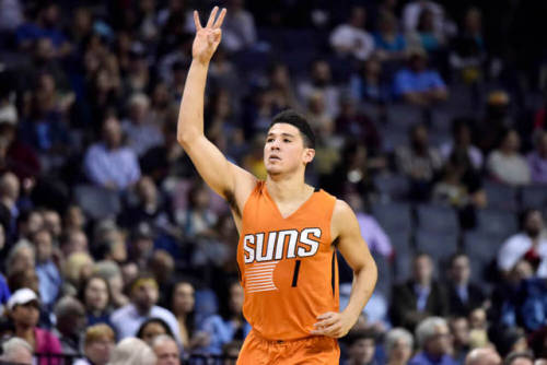 hotdudepits: Devin Booker / Phoenix SunsThis dude has got to have the hottest pits in the NBA. Only 