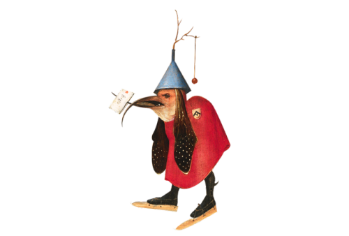 blackpaint20:TENTACIONES DE SAN ANTONIOby Hieronymus Bosch 