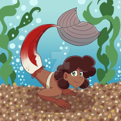 A little Mermay art! My OC Apple as a Mermaid! <3Find me on Patreon, Ko-fi, and ArtStation: doodl