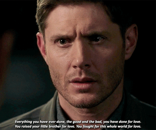 captain-flint:i’m literally obsessed with jensen’s acting in this scene i’m obsessed with those loud
