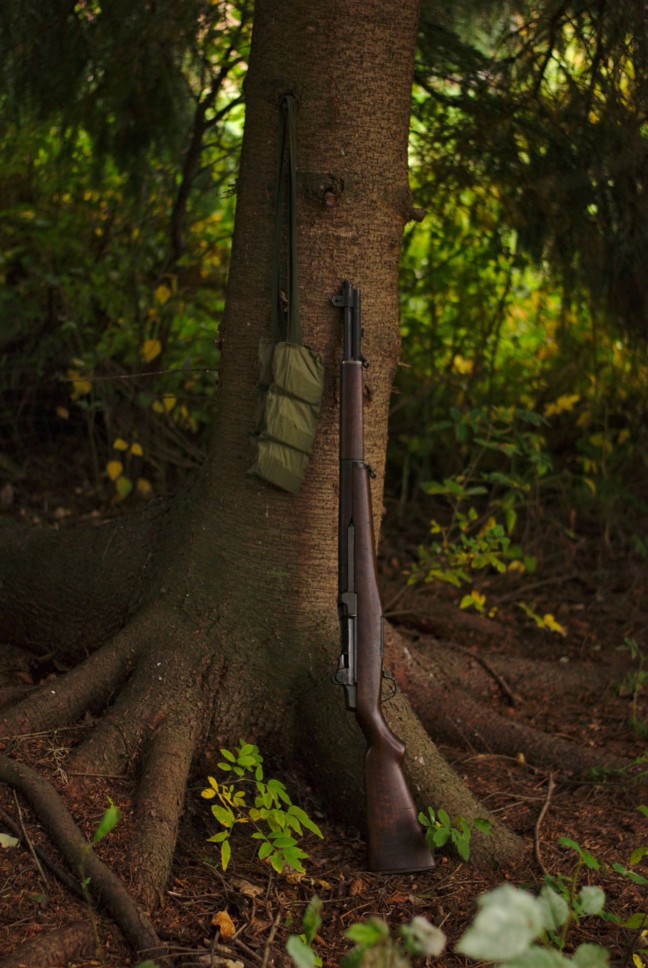 bigwordsandsharpedges:  panzergrenadierphotography:  M1 Garand  bang bang bang bang