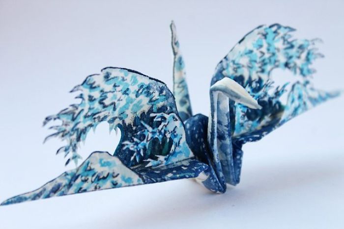 possit-de-tenebris: nomaste-neko:  sixpenceee:  Amazing origami artwork by Cristian