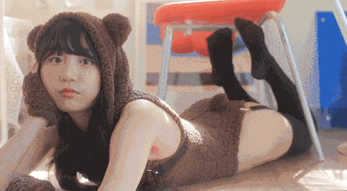 Eunji Pyo manages to ride that fine line between adorably cute, and sexy as hell.