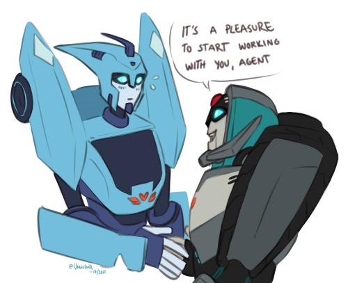 utane: Blurr meeting Longarm for the first timeThat tik tok just… I mean it fits super well, 
