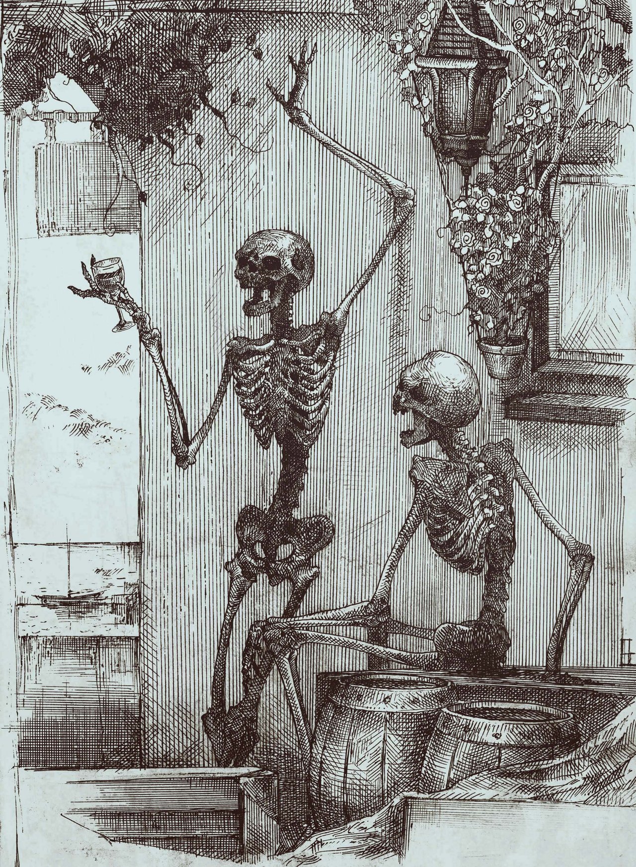 fer1972:Skeletons by Vlad Gradobyk