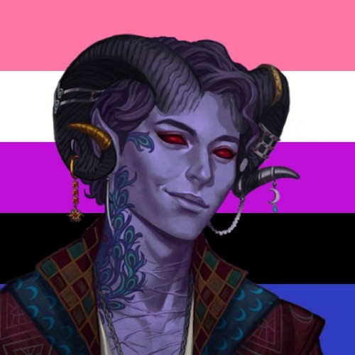 Mollymauk Tealeaf from Critical Role is genderfluid!