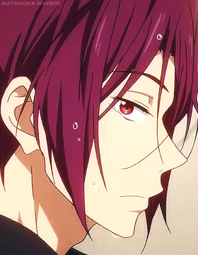 matsuoka-rinrin:  Watch out Haru~ 