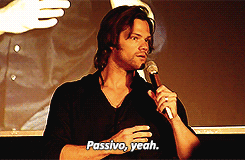 exorcizamustee:  Jared trying to speak Italian. And for the first time the word ‘thoughtful’ became ‘passive’ and ‘garrison’.  