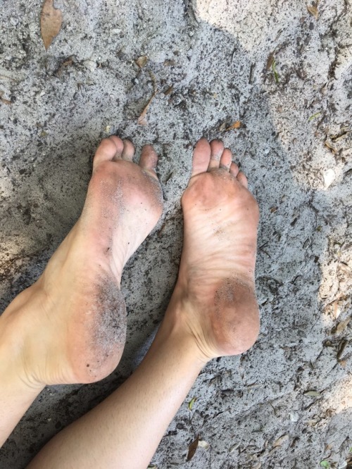 Dirty feet!