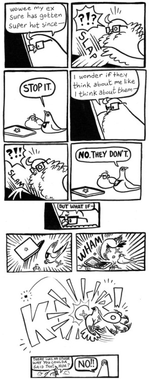 Pigeon Comic 102 - Thirsty Bird