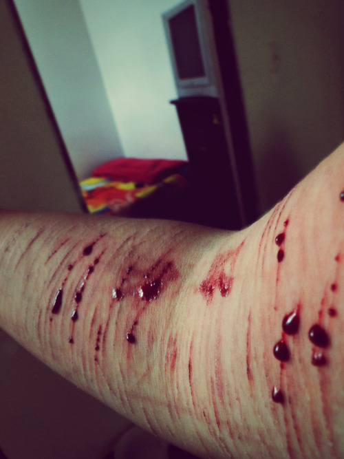 Lights out, words gone.