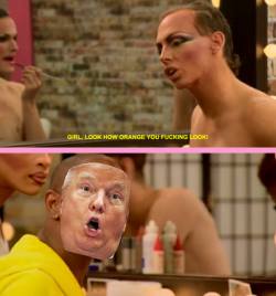 ameliastardust:the actual locker room talk Donald Trump didn’t want you to see