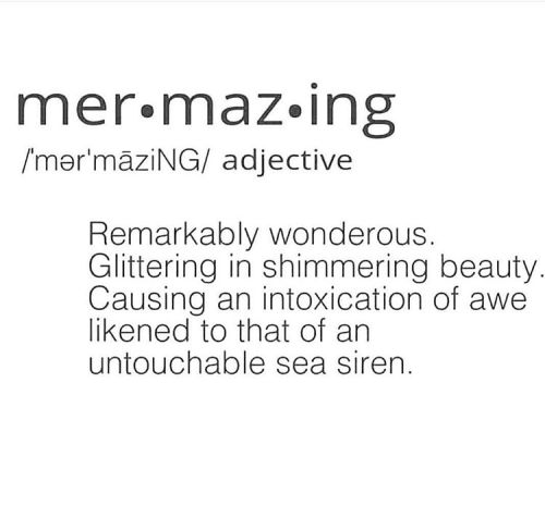New favourite word #Mermazing #JaymesSwimwear