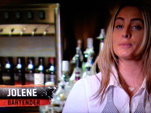 grindhousetheater:  Hot bartender, Jolene from 5th & Vine, formerly Rhythm & Brews, Staten Island NY. #BarRescue
