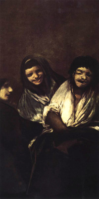 theendeye:  Women Laughing Francisco de Goya 