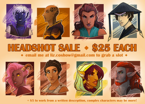 commission slots are open again! email me a liz.coshow@gmail.com to order :Dcommissions | twitter | 