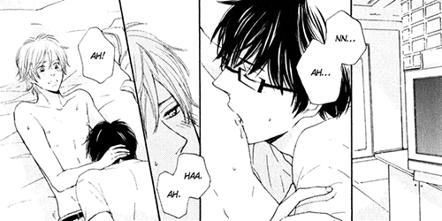 Edi's reading yaoi