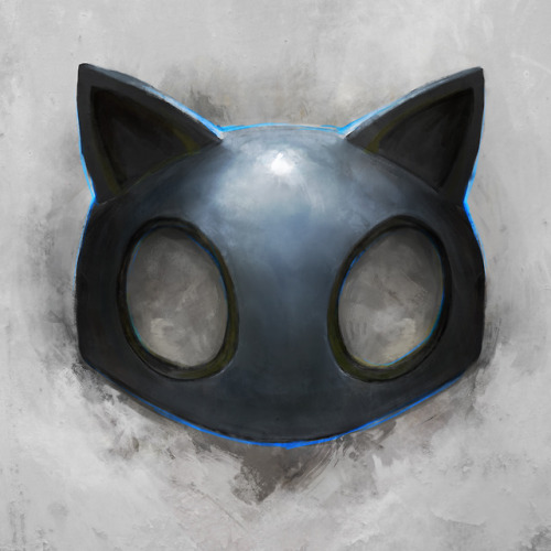 thedurrrrian:painted the persona 5 masks between work