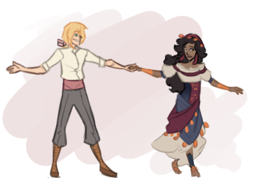 Some cirque-story character art from last week&hellip;. William and Victoria © Mahohaku on dA Bobby,